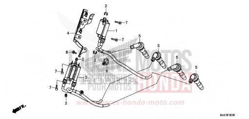 BOBINE D'ALLUMAGE CBR650FAE de 2014